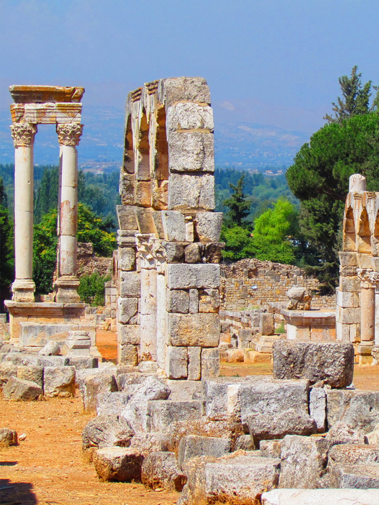 anjar-umayyad-ruins-lebanon-7